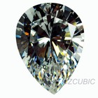 White Cubic Zirconia Super Excellent Quality Drop Water Pear Shape Stone Cz  