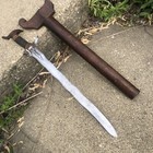 Long Sword Philippine  Moro Kris  Knife Dagger Antique Old  