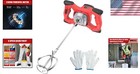 Electric Cement Mixer 2100w 6-speed Portable Concrete Mud Mortar Grout Tool