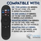 New Original Vizio Voice Remote Control - Disney  Netflix Prime Video Paramount 