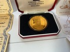 Ba Concorde Pobjoy Gold On Sterling Silver Coin Bac First Flight New York 1977