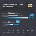 Tp-link Eap670 Omada Wifi 6 Ax5400 Wireless 2 5g Ceiling Mount Access Point