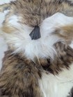 Realistic Owl Figure Some Real Feathers Rustic Cabin Bird Home Decor 15 Inches