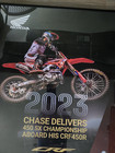 2023 Dealers Honda Chase Sexton Poster Crf 450r Cr 250 R 500 Motocross 125 Hrc