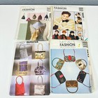Vtg Lot Of 6 Mccall s Butterick Sewing Pattern Handbags Hats Jewelry 90s Y2k