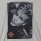 Duran Duran T-shirt Womens Xl John Taylor Modern Portrait Graphic White
