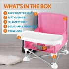 Serenelife Portable Baby  Toddler Seat Booster High Chair 3 4 Lbs Slbs66p
