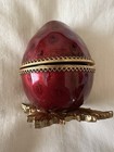 Vintage Evans Strawberry Lighter Enamel Red Color Works