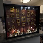 Custom Museum Of Us Frame  Artist Made Lighted Miniature Gallery Room Box 1 50