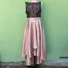 Ignite Evenings Formal Prom Bridesmaid Lavender Dress Sleeveless Long Women 14