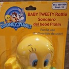 Nwt Vintage Looney Tunes Infant Baby Tweety Rattle Toy 0-18mos