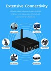 Intel Celeron Quad Cores 2 Ghz 2x Lan Windows 10 Fanless Wifi Desktop Mini Cpu
