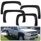 Factory Style Fender Flares Fit For 07-13 Chevy Silverado 1500 2500hd 3500hd