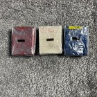 3 Sculpey Oven Bake Clay 2 Oz Packages Red Blue Translucent Sculpture New