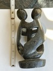 African Zimbabwe Art Shona Stone Sculpture 3 Person Loving Family