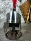 Roman Helmet Steel Medieval Praetorian Roman Helmet With Plume