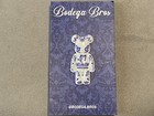 Bodega Bros Bear Brick White Blue Floral Print Hat Pin Limited Edition