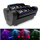 120w Rgbw 8led Mini Spider Beam Moving Head Stage Lighting Bar Disco Dj Lights