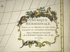 South America 1750 Robert De Vaugondy Large Antique Map In Colors 18th Century