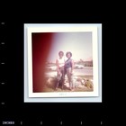 Old Vintage Square Color Photo Black African American Women Finger In Frame