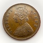 British India 1 12 Anna 1862 Victoria Km 465 2 13g Al056
