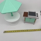 Vintage Little Tikes Tykes Barbie My Size Dollhouse Furniture Patio Table Grill