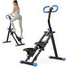 Blue Stair Stepper For Home Gym Exercise  Vertical Climber Exercise Machine
