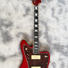 Jazzmaster Style Offset Electric Guitar P90 Pickups Candy Apple Red