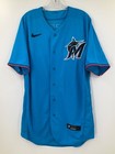 Josh Roberson  47 Miami Marlins Nike Game Used Jersey Spring Training Size  44