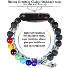 Casililor Evil Eye Beaded Band Compatible Apple Watch 10 9 8 7 Se 6 5 4 3