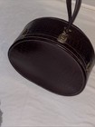 Vintage Samsonite 4120 Round Train Case Hat Box Luggage Faux Alligator