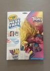 Crayola Color Wonder    trolls    Mess Free Coloring Pack 18 Pages   5 Markers  New
