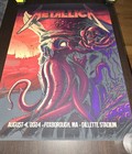 Metallica Poster Foxborough Mass 8 4 2024 Night 2 By Maxx242 -  661 900