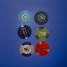 Lot 6 Las Vegas   Reno Casino Chips-ti  Winne Circle cal-neva  Our Bar