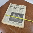 Apollo 11 Moon Landing Newspaper Denver Colorado 7 21 69   7 25 69 Full Papers