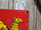 Vintage Red Kamel Porcelain Sign Old Cigarette Tobacco Cigar Camel Advertising