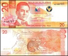 Philippines 20 Piso  2023  P-230b  Unc X 100 Pcs Bundle Pack