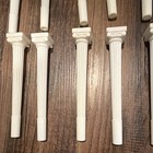 Wilton Grecian Cake Pillars Columns 7    Decorative Cake Supports 20ct White Vtg