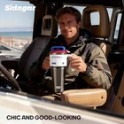 32 Oz Tumbler With Handle And Straw  Vacuum Insulated Stainless Steel Travel Mug