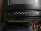 Vintage 10  Panasonic Gaming Gamer Color Tv Television Mdl Ct-9r11a Powers On