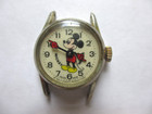 Vintage Bradley Mickey Mouse Watch Mechanical Wind Up Swiss Walt Disney Tested