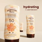 Hawaiian Tropic Weightless Hydration Lotion Sunscreen Spf 50 6oz Oxybenzone Free