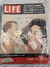 Life Magazine Lot Of 5 1950 s Vintage Issues Unknown Condition Elizabeth Taylor 