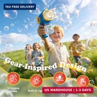 Bubble Gun For Kids With Lights  Automatic Bubble Blower Toy  Leak-resistant Bub