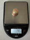 Antique 14k Yellow Gold Thimble Size 8  4 6 G