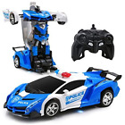Remote Control Car transform Robot Rc Car Age 3 4 5 6 7 8-12 Years Old White 