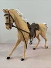 Vintage 1965 Louis Marx    flame    Palomino Horse   Johnny West Accessories Lot 