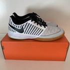 Nike Lunargato Ii White Black Photon Indoor Soccer Mens 7 Wmns 8 5  580456 107