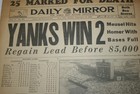Daily Mirror September 10 1928 Yankees Win Two
