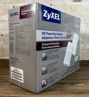 Zyxel Pla5456 Av2000 Hd Powerline Adapter 2-port Gigabit Pass-thru Kit Ethernet